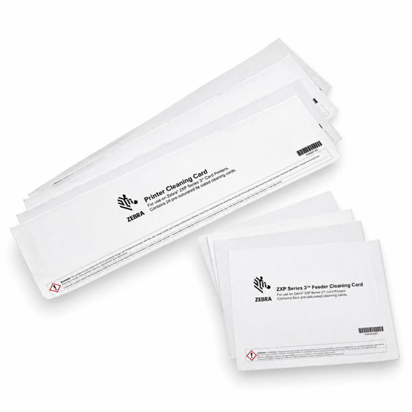 Picture of Zebra Cleaning Cards Kit for ZXP Series 1 & 3 - 4 Pack